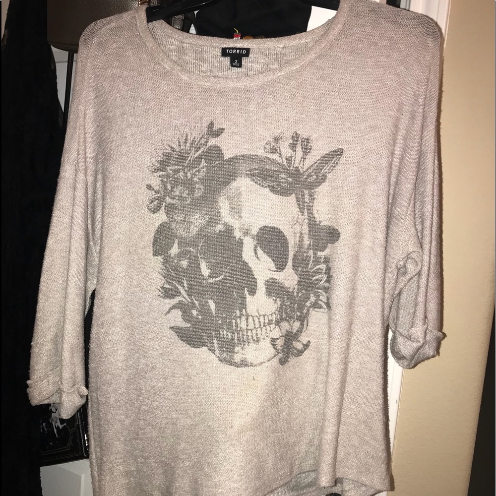 Torrid 2X Light Weight 3/4 Sleeve Sweater